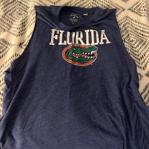 Florida Gators womens muscle tank, casual tank